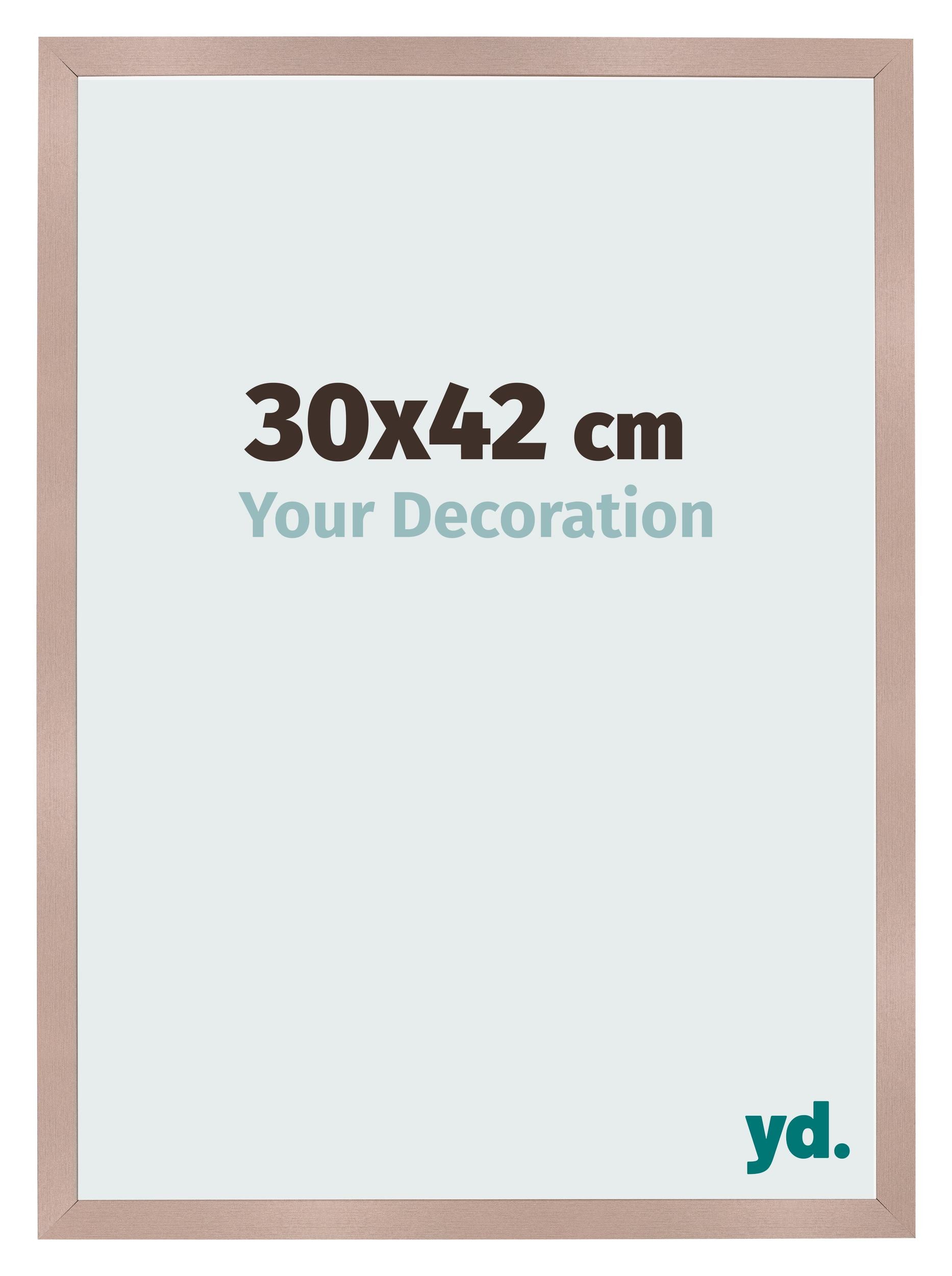 Photo Frame 30x42 cm Dusty Pink MDF Bologna Front Size | Yourdecoration.com