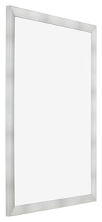 Photo Frame 30x42cm Aluminum Brushed MDF Pisa Front Oblique | Yourdecoration.com