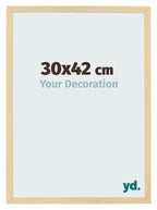 Photo Frame 30x42cm Beech Design MDF Bologna Front Size | Yourdecoration.com