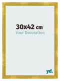 Photo Frame 30x42cm Gold Vintage MDF Pisa Front Size | Yourdecoration.com