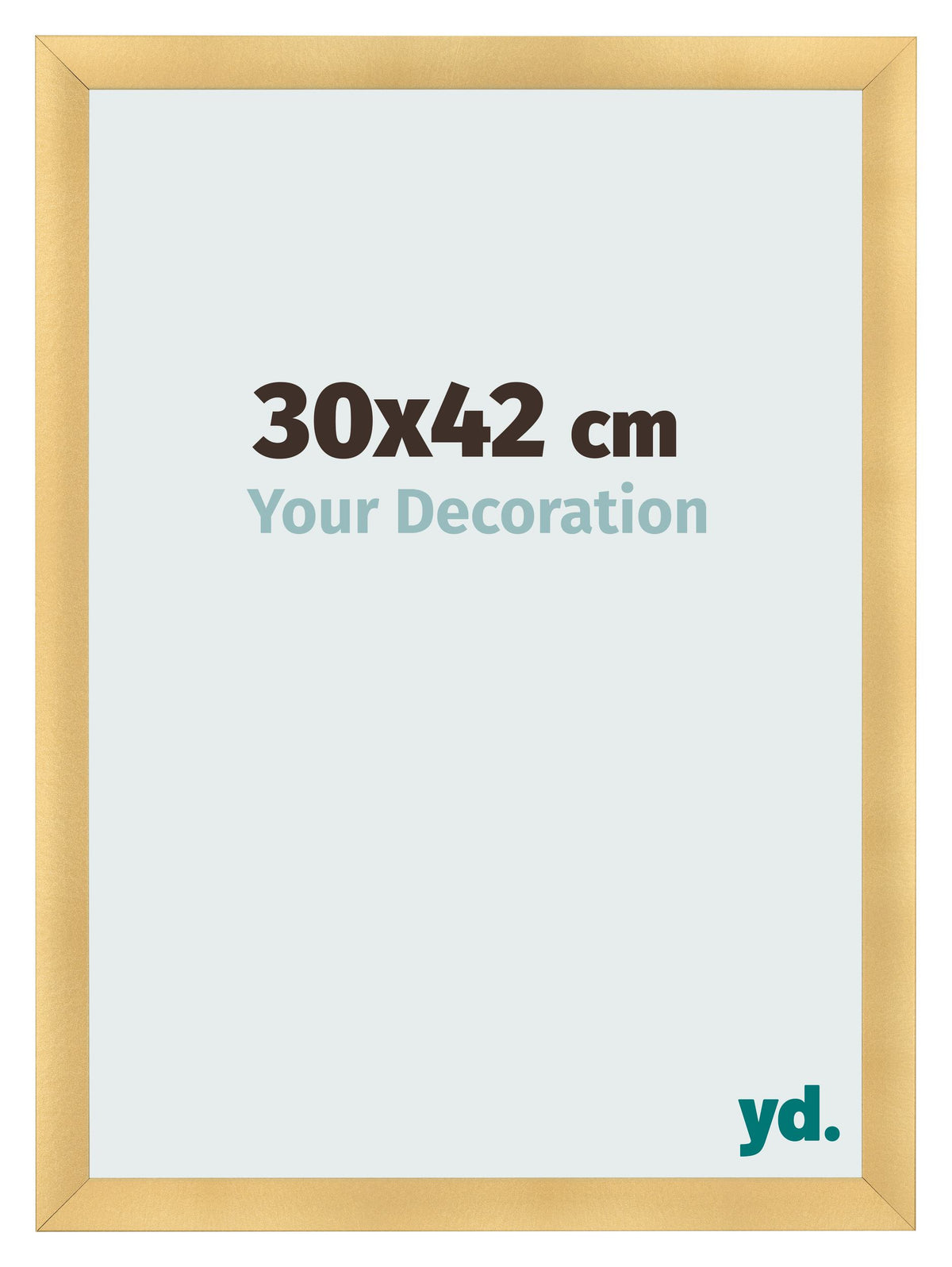 Photo Frame 30x42cm Gold Vintage MDF Pisa Front Size | Yourdecoration.com