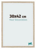 Photo Frame 30x42cm Sonoma Oak MDF Bologna Front Size | Yourdecoration.com
