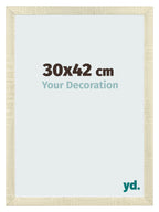 Photo Frame 30x42cm Sonoma Oak MDF Pisa Front Size | Yourdecoration.com