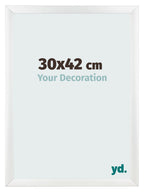 Photo Frame 30x42cm White Vintage MDF Pisa Front Size | Yourdecoration.com