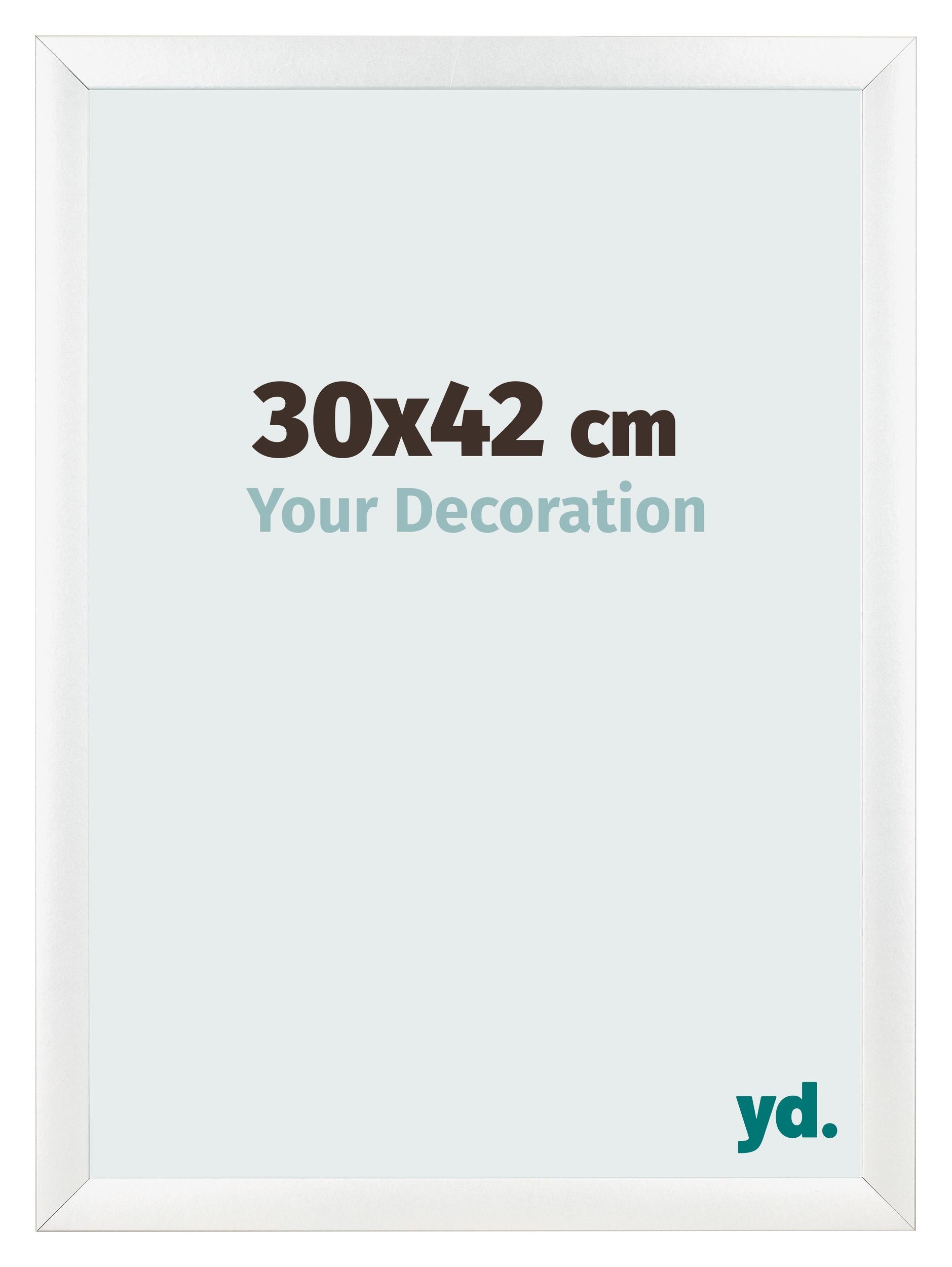 Photo Frame 30x42cm White Vintage MDF Pisa Front Size | Yourdecoration.com