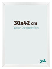 Photo Frame 30x42cm White Vintage MDF Pisa Front Size | Yourdecoration.com