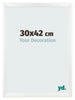 Photo Frame 30x42cm White Vintage MDF Pisa Front Size | Yourdecoration.com