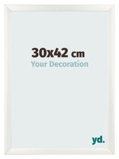 Photo Frame 30x42cm White Vintage MDF Pisa Front Size | Yourdecoration.com