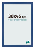 Photo Frame 30x45 cm Dark Blue MDF Bologna Front Size | Yourdecoration.com