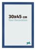 Photo Frame 30x45 cm Dark Blue MDF Bologna Front Size | Yourdecoration.com