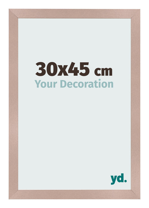 Photo Frame 30x45 cm Dusty Pink MDF Bologna Front Size | Yourdecoration.com