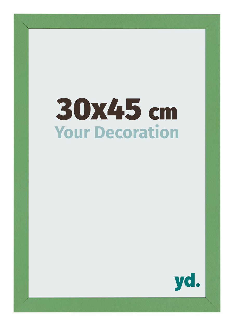 Photo Frame 30x45 cm Green MDF Bologna Front Size | Yourdecoration.com