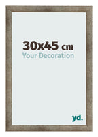 Photo Frame 30x45 cm Metal Vintage MDF Bologna Front Size | Yourdecoration.com