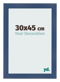 Photo Frame 30x45cm Dark Blue Swept MDF Pisa Front Size | Yourdecoration.com