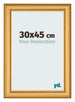Photo Frame 30x45cm Gold Matte MDF Lazio Front Size | Yourdecoration.com