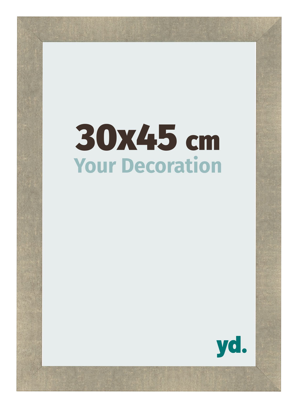 Photo Frame 30x45cm Gold Vintage MDF Pisa Front Size | Yourdecoration.com