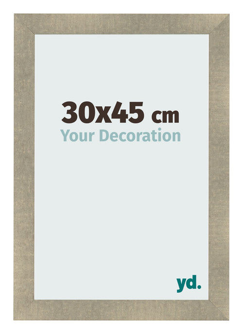 Photo Frame 30x45cm Gold Vintage MDF Pisa Front Size | Yourdecoration.com