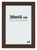Photo Frame 30x45cm Oak Dark MDF Lazio Front Size | Yourdecoration.com