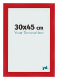 Photo Frame 30x45cm Red MDF Pisa Front Size | Yourdecoration.com
