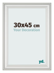 Photo Frame 30x45cm White Swept MDF Lazio Front Size | Yourdecoration.com