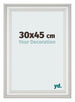 Photo Frame 30x45cm White Swept MDF Lazio Front Size | Yourdecoration.com