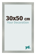 Photo Frame 30x50cm Aluminum Brushed MDF Bologna Front Size | Yourdecoration.com