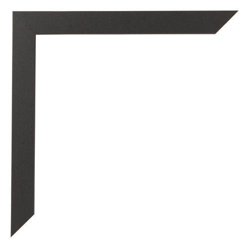Photo Frame 30x50cm Black Matte MDF Bologna Detail Corner | Yourdecoration.com
