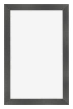 Photo Frame 30x50cm Black Silver Polished MDF Pisa Front | Yourdecoration.com
