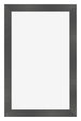 Photo Frame 30x50cm Black Silver Polished MDF Pisa Front | Yourdecoration.com