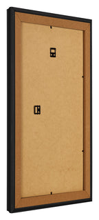 Photo Frame 30x50cm Black Woodgrain MDF Lazio Back Oblique | Yourdecoration.com
