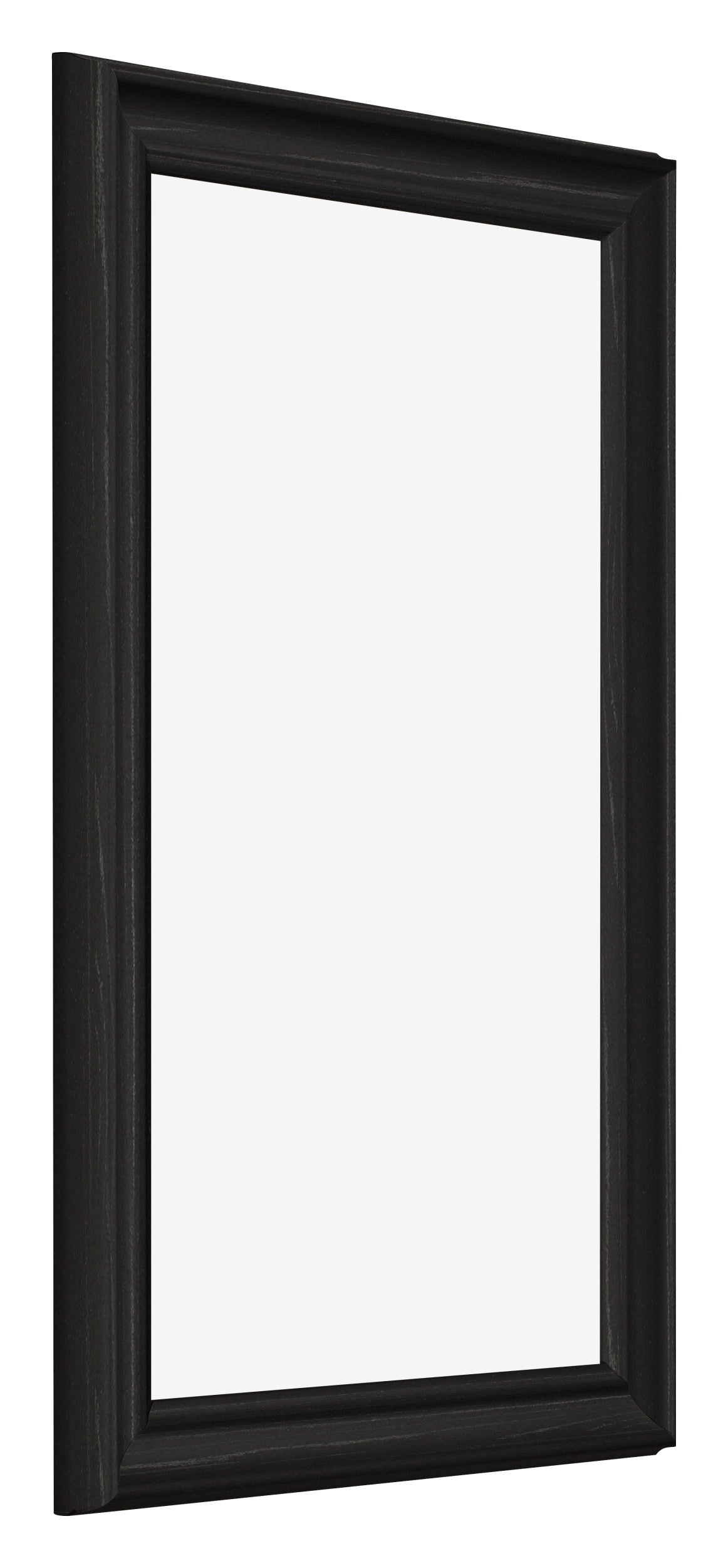 Photo Frame 30x50cm Black Woodgrain MDF Lazio Front Oblique | Yourdecoration.com