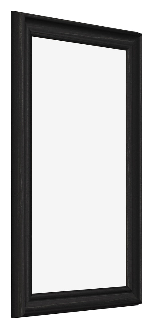 Photo Frame 30x50cm Black Woodgrain MDF Lazio Front Oblique | Yourdecoration.com