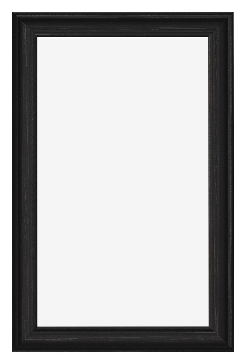Photo Frame 30x50cm Black Woodgrain MDF Lazio Front | Yourdecoration.com