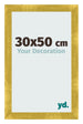 Photo Frame 30x50cm Gold Vintage MDF Pisa Front Size | Yourdecoration.com