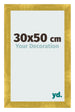 Photo Frame 30x50cm Gold Vintage MDF Pisa Front Size | Yourdecoration.com