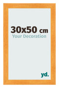 Photo Frame 30x50cm Orange MDF Pisa Front Size | Yourdecoration.com