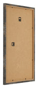 Photo Frame 30x50cm Oxidized Metal MDF Bologna Back Oblique | Yourdecoration.com