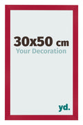 Photo Frame 30x50cm Red MDF Bologna Front Size | Yourdecoration.com