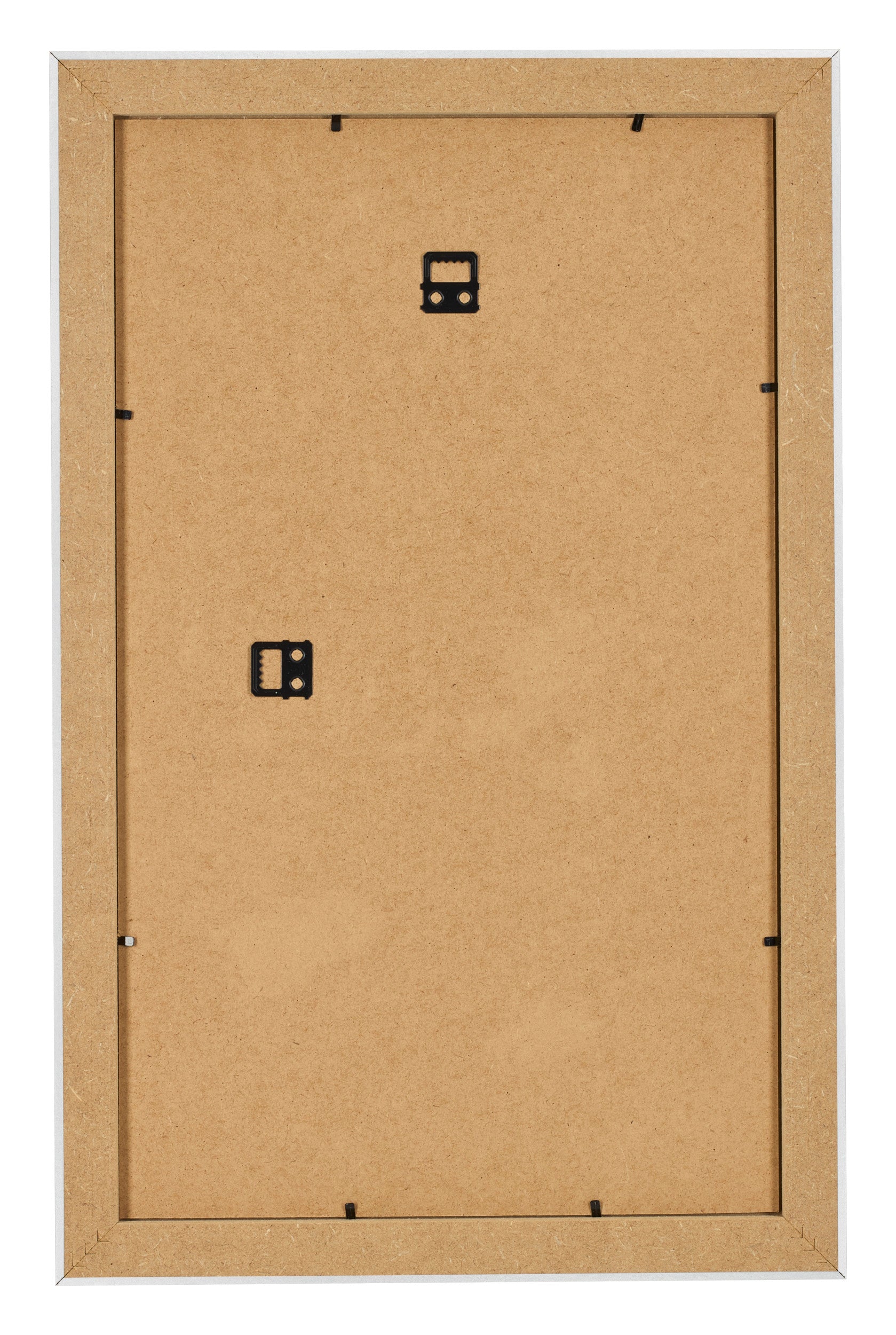 Photo Frame 30x50cm Silver Black Swept MDF Pisa Back | Yourdecoration.com