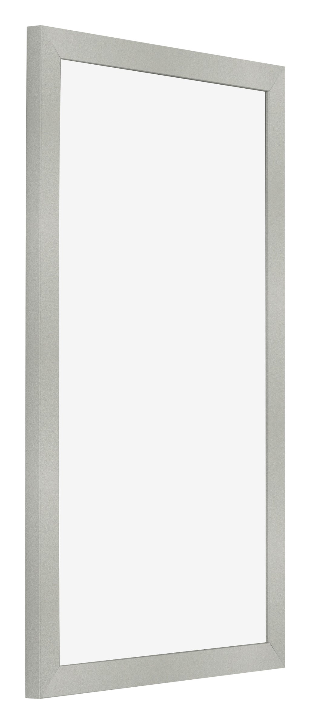 Photo Frame 30x50cm Silver Matte MDF Bologna Front Oblique | Yourdecoration.com