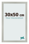 Photo Frame 30x50cm Silver Matte MDF Bologna Front Size | Yourdecoration.com