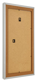 Photo Frame 30x50cm Silver Matte MDF Lazio Back Oblique | Yourdecoration.com