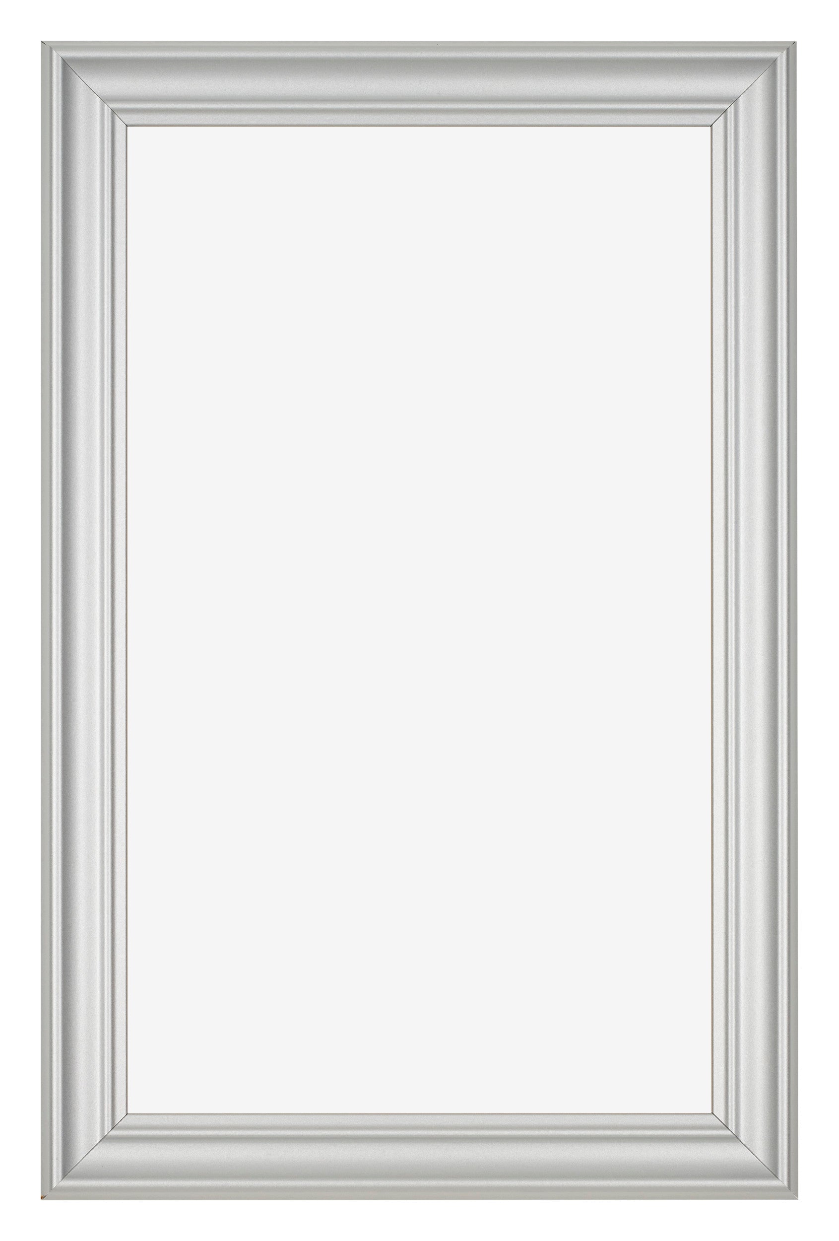 Photo Frame 30x50cm Silver Matte MDF Lazio Front | Yourdecoration.com