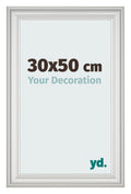 Photo Frame 30x50cm White Swept MDF Lazio Front Size | Yourdecoration.com