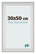 Photo Frame 30x50cm White Swept MDF Lazio Front Size | Yourdecoration.com