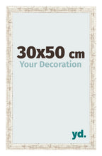 Photo Frame 30x50cm White Vintage MDF Bologna Front Size | Yourdecoration.com