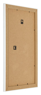 Photo Frame 30x50cm White Vintage MDF Pisa Back Oblique | Yourdecoration.com