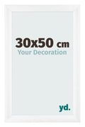 Photo Frame 30x50cm White Vintage MDF Pisa Front Size | Yourdecoration.com