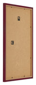 Photo Frame 30x50cm Wine Red Swept MDF Bologna Back Oblique | Yourdecoration.com