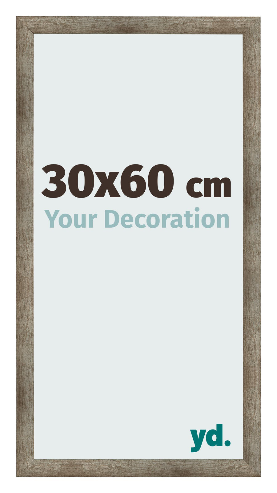 Photo Frame 30x60 cm Metal Vintage MDF Bologna Front Size | Yourdecoration.com